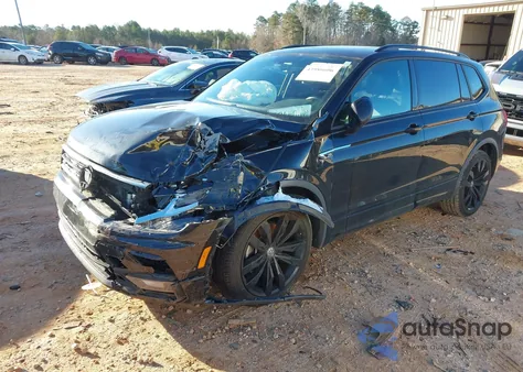 2021 Volkswagen Tiguan 2.0T Se/2.0T Se R-Line Black/2.0T Sel from USA, damaged, VIN 3VV3B7AX7MM021525